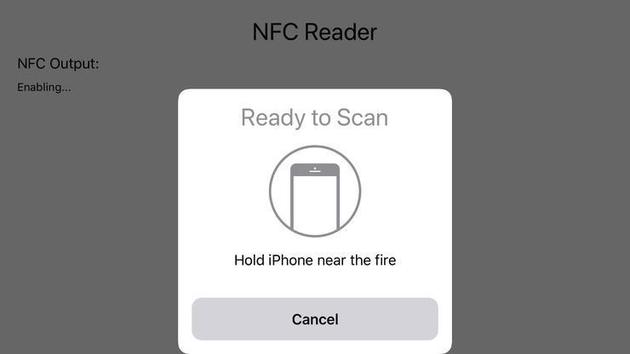 ▲ 苹果手机上的 NFC 功能