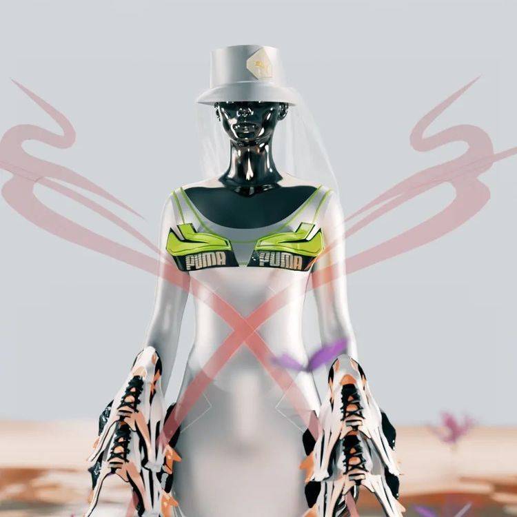 首届元宇宙时装周 MVFW @puma and @artisant.io。图片来源：puma