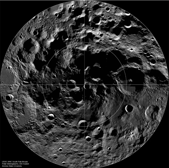 月球南极是人类登月任务和研究活动的目标之一